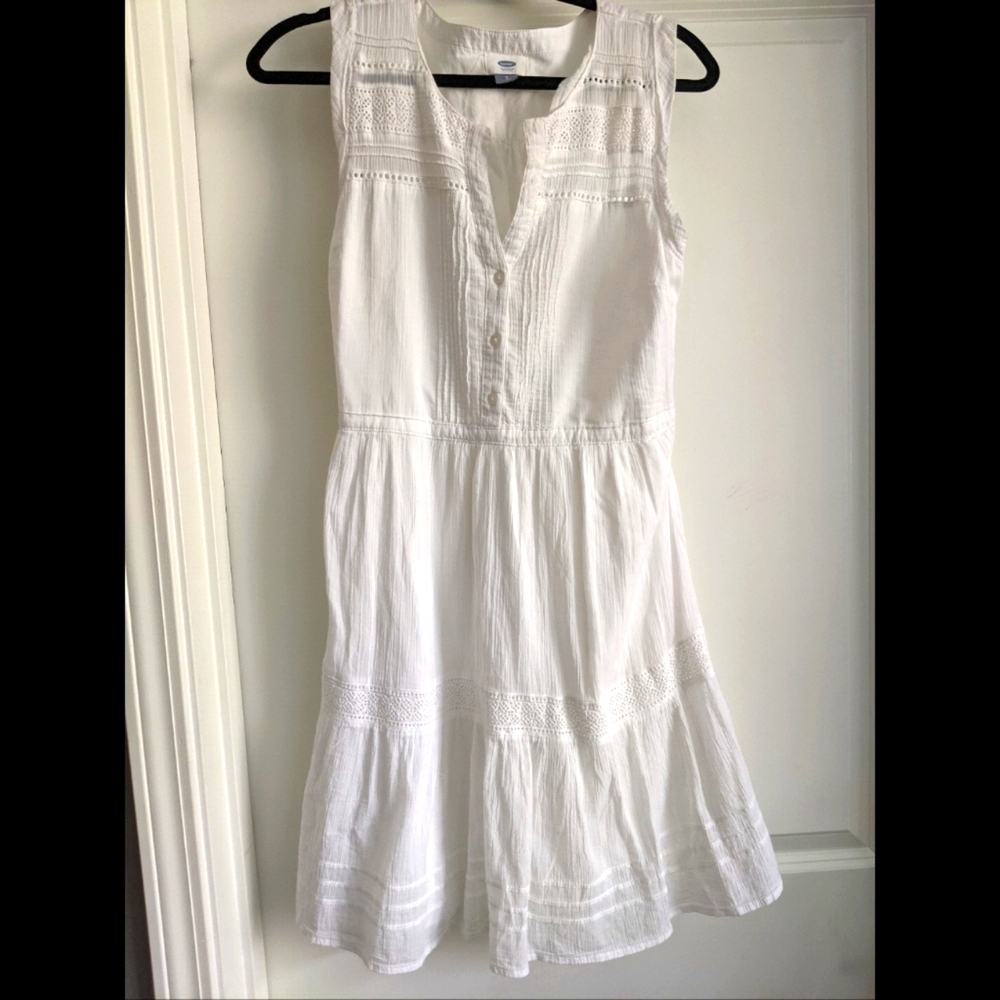 White Linen Sundress